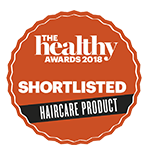 The Healthy Awards 2018 – Shortlisted Haircare Product award badge