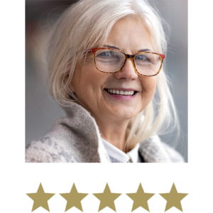 Active Liver™ 10 Woman displayed with five stars underneath.