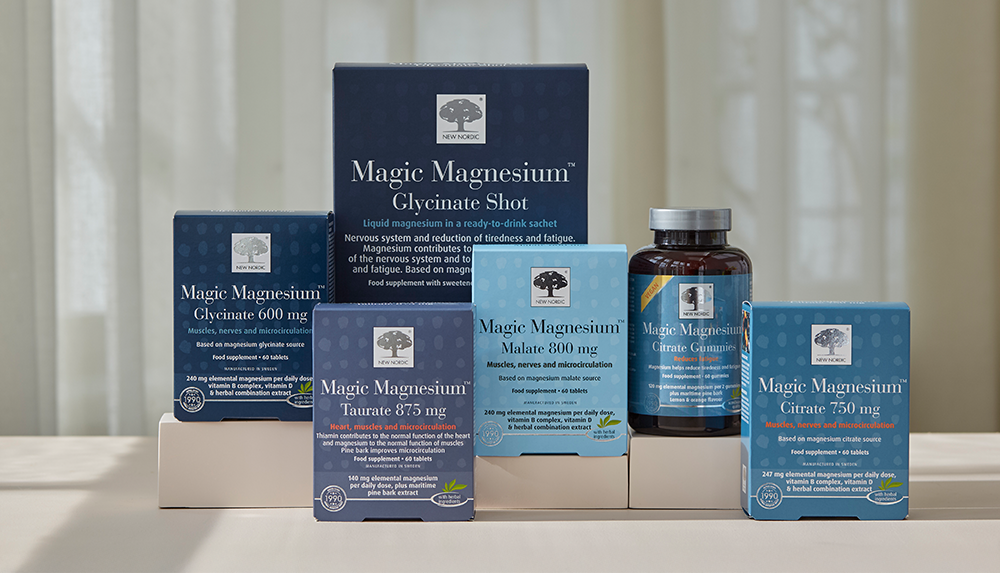Our Magic Magnesium supplement range
