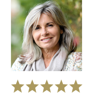 Blue Berry™ Eyebright 12 Women displayed with five stars beneath.