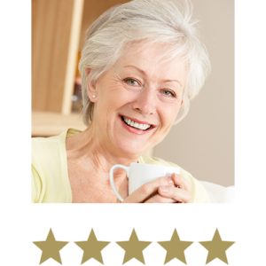 Blue Berry™ Eyebright 15 Women displayed with five stars beneath.