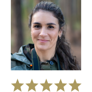 Active Magnesium™ Citrate 9 Woman displayed with five stars beneath.