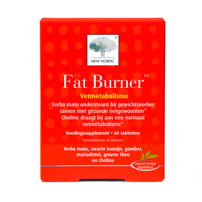 di_webpackshot_fatburner_60_NL New Nordic Fat Burner™ tablets help maintain fat metabolism and support wellness with yerba mate, green tea, and choline.