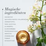 Magische ingrediënten van Natural Magic™ Amazing Eye Cream, waaronder sheaboter, abrikoos en zonnebloem.