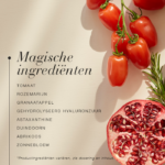 Magische ingrediënten van de Natural Magic™ Trio, waaronder tomaat, rozemarijn en astaxanthine.