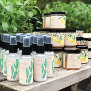 Herbal Schools 27 Small containers with test products