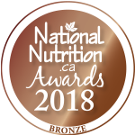 National Nutrition Awards 2018 bronzen prijs logo.